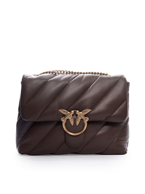 Borsa Big Love Puff Maxi Quilt Marrone Castano PINKO | 100037 A0F2L74Q